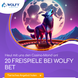 Wolfy Bet 20 Freispiele