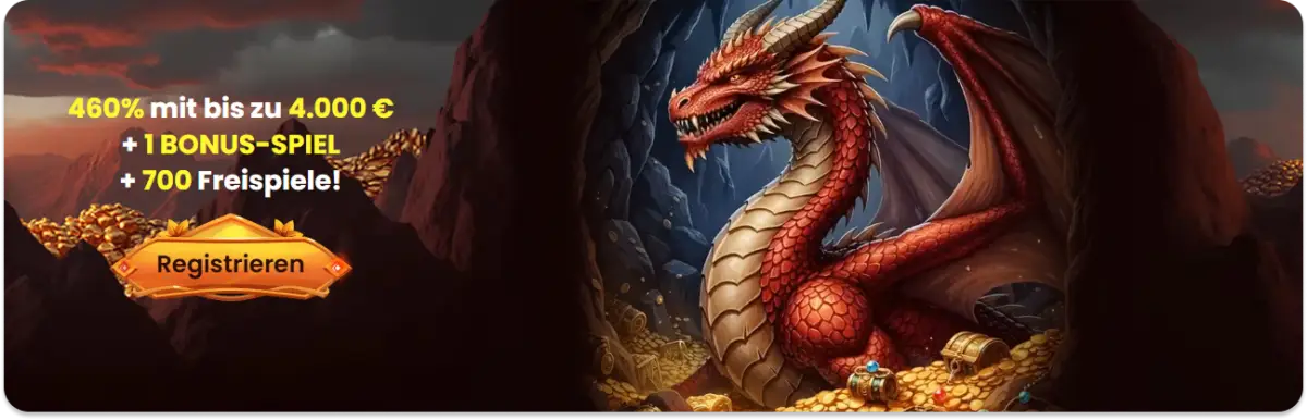 Bis zu 4.000 € Neukundenbonus - dein idealer Start bei Dragonslots!