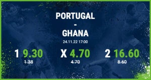 Quotenboost WM 2022 Portugal Ghana