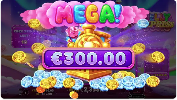 Hol dir jetzt Freispiele für Jelly Express!