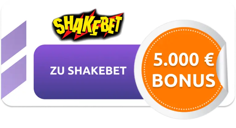 Hol dir bis zu 5.000 € Crypto-Bonus bei Shakebet!