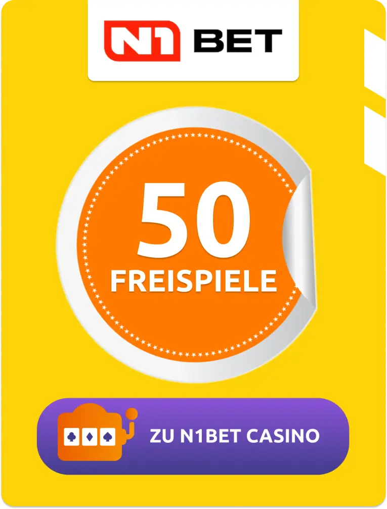 50 Freispiele ohne Einzahlung für den Slot 