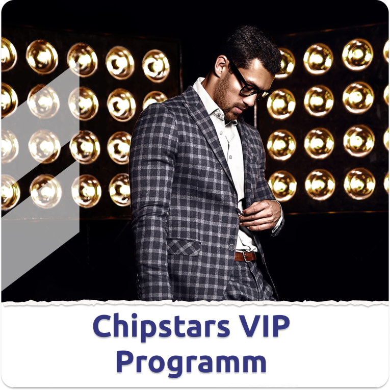 Tritt dem Chipstars VIP Programm bei
