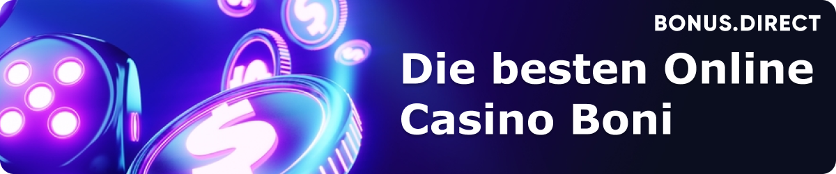 Hol dir die besten Online Casino Boni