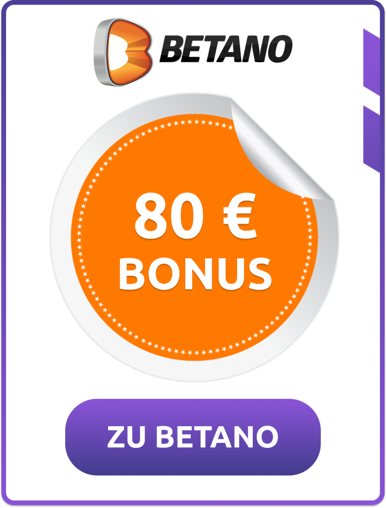 Betano Bonus bis 80 Euro