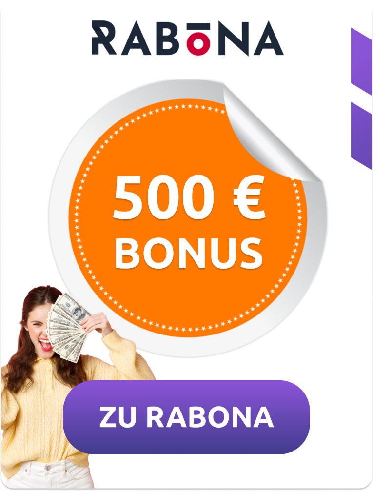 Rabona Casino Bonus bis zu 500 Euro