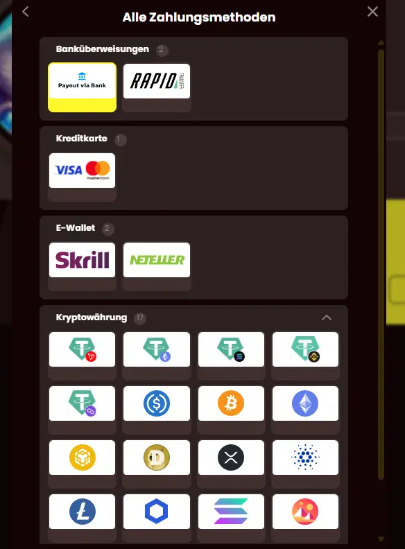 Dragonslots Auszahlung in Österreich