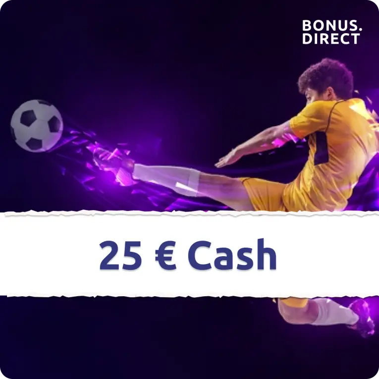 Hol dir deine 25 € Cash bei Bets Amigo